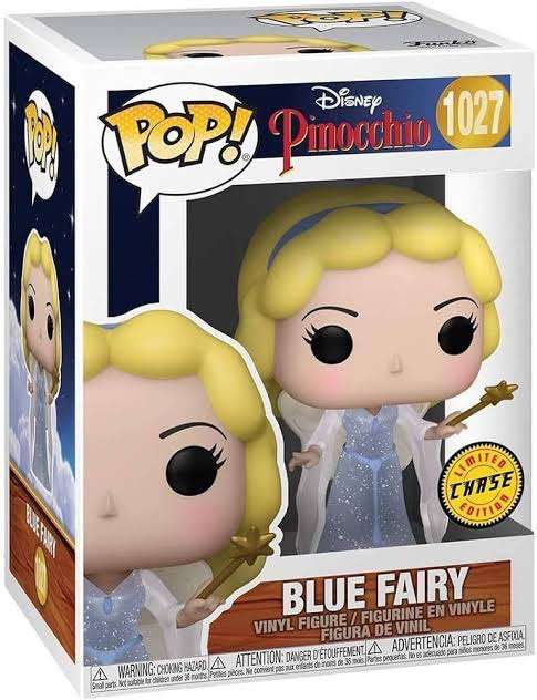 Funko Pop! Disney Pinocchio Blue Fairy Chase (Minor Box Flaws)