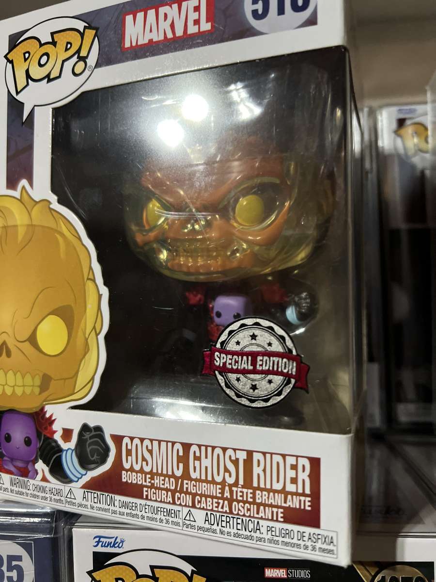 Funko POP! Marvel Cosmic Ghost Rider (minor window scratches)