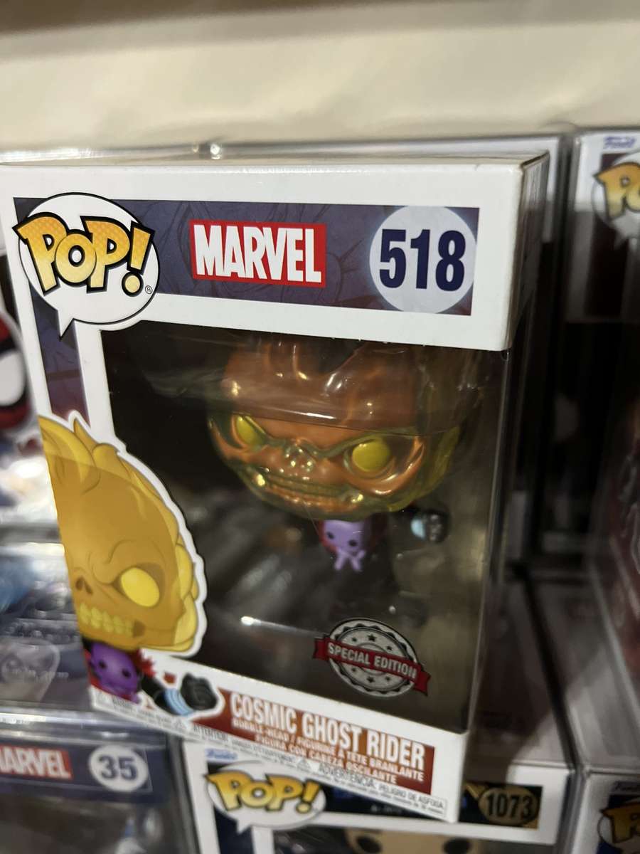 Funko POP! Marvel Cosmic Ghost Rider (minor window scratches)