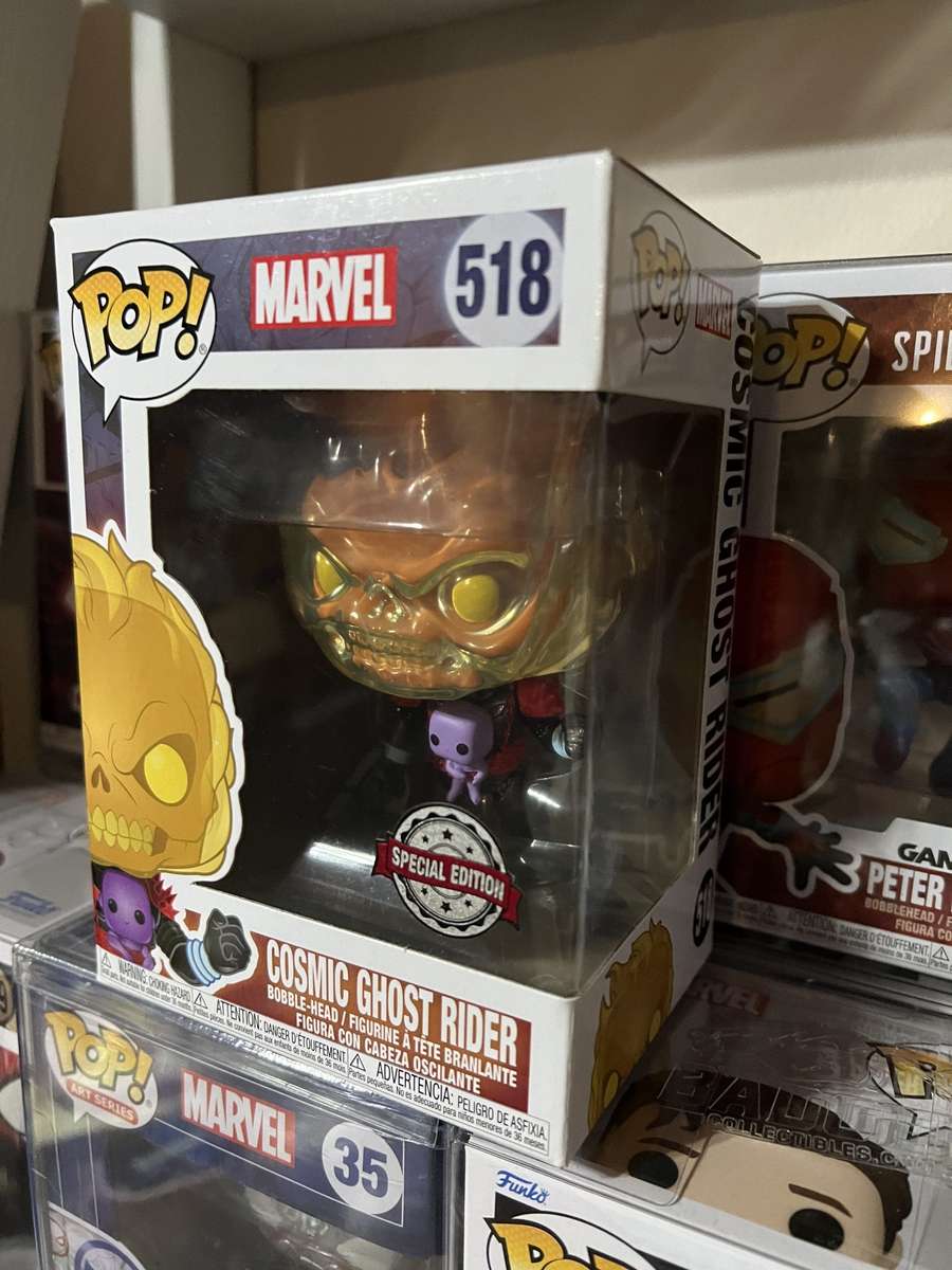 Funko POP! Marvel Cosmic Ghost Rider (minor window scratches)