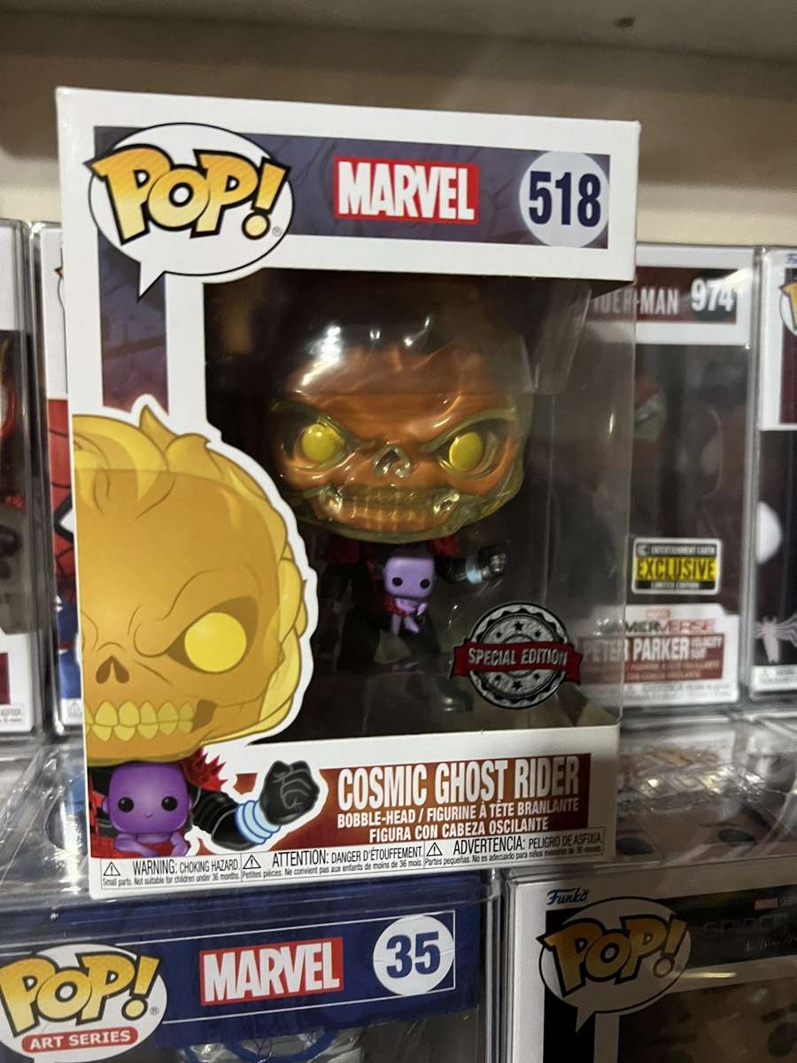 Funko POP! Marvel Cosmic Ghost Rider (minor window scratches)