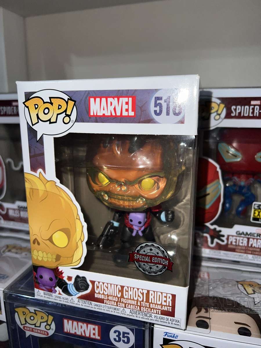 Funko POP! Marvel Cosmic Ghost Rider (minor window scratches)