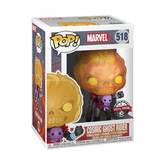 Funko POP! Marvel Cosmic Ghost Rider (minor window scratches)