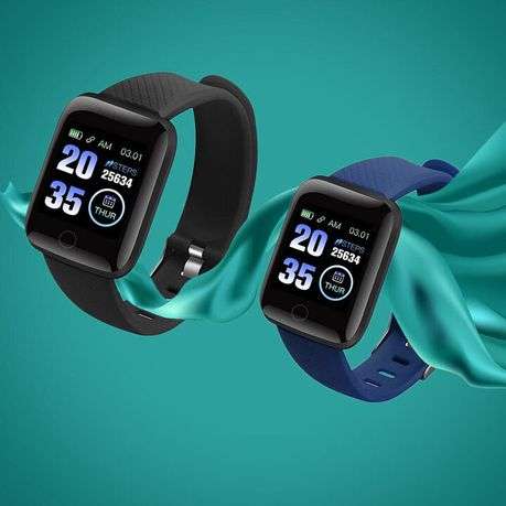 Fitpro 116 Plus Fitness Tracker Smart Watch with Heartrate Monitor