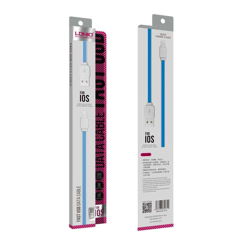 CABLE LDNIO XS-07A IPH 1M