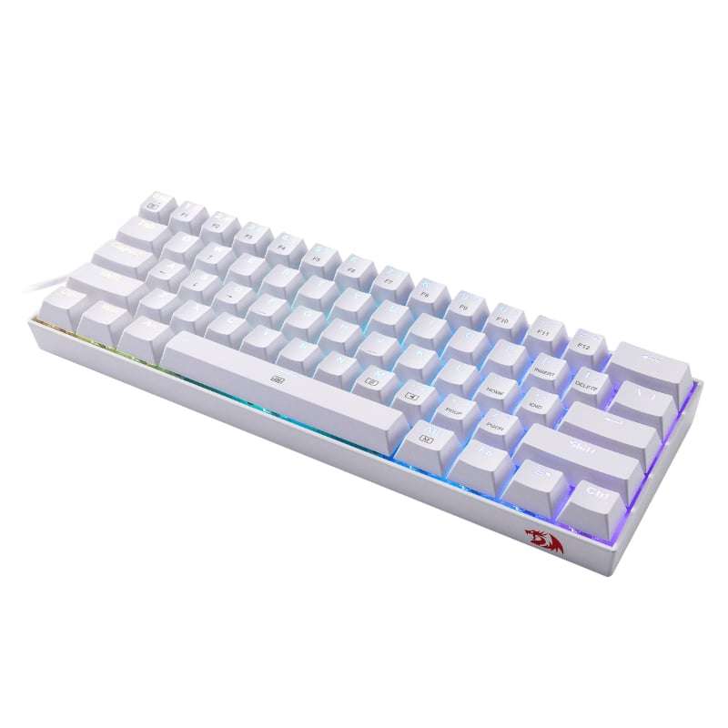 REDRAGON DRAGONBORN Wired Mechanical Keyboard RGB67Key Design - White