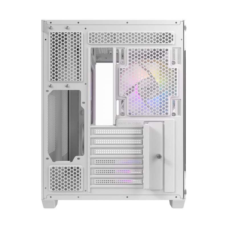 Antec CX800 Elite ATX | Micro-ATX | ITX RGB Mid-Tower Dual Chamber Gaming Chassis - White