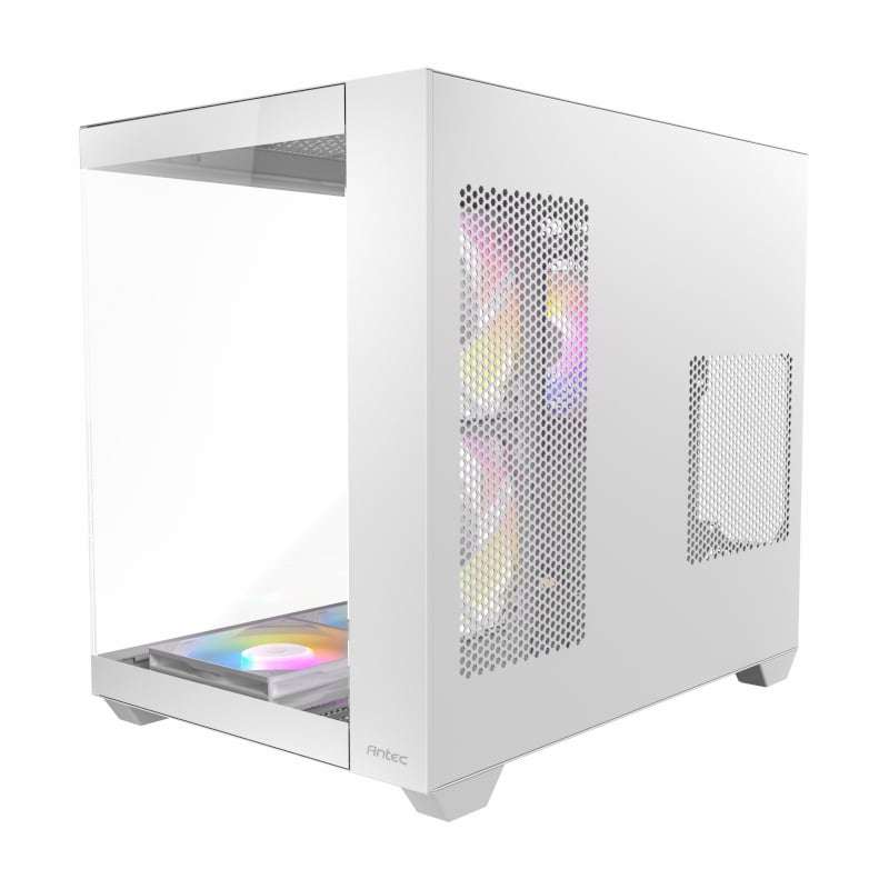 Antec CX800 Elite ATX | Micro-ATX | ITX RGB Mid-Tower Dual Chamber Gaming Chassis - White