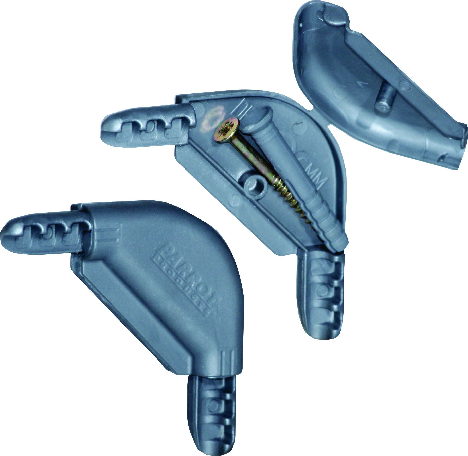 Part - Slimline Corner Cap Set of 4 (Incl Screws)