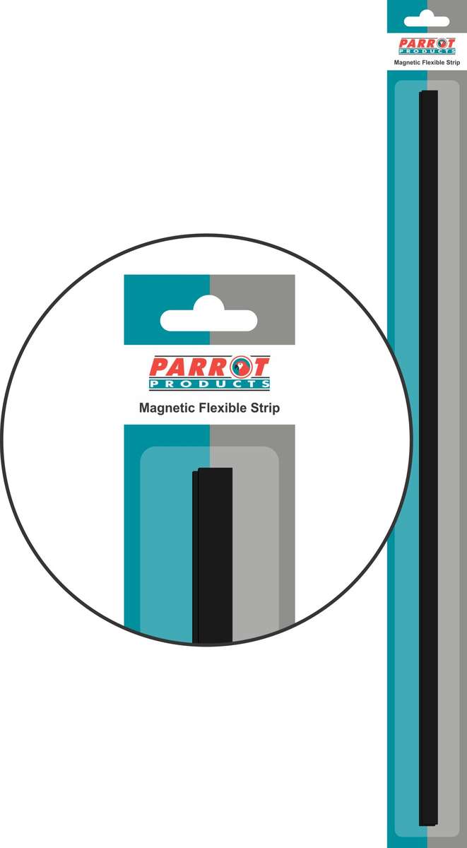Magnetic Flexible Strip (1000*15mm - Black)