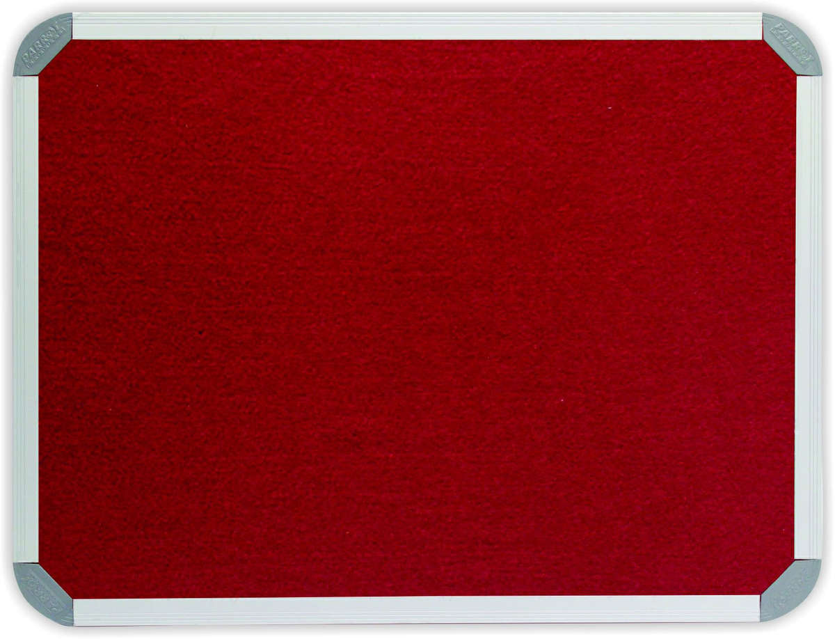 Info Board (Aluminium Frame - 2400*1200mm - Burgandy)