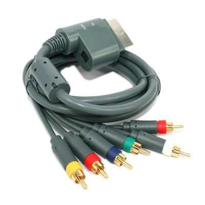 Xbox 360 Component HD AV Cable : Xbox 360 (New)