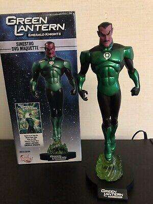 Green Lantern Sinestro DVD Maquette : CS (New)