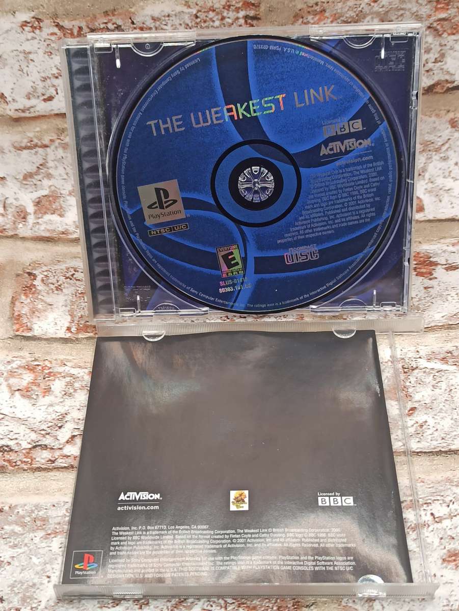 The Weakest Link : PS1 NTSC