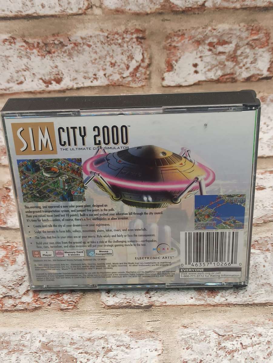 Sim City 2000 : PS1 NTSC