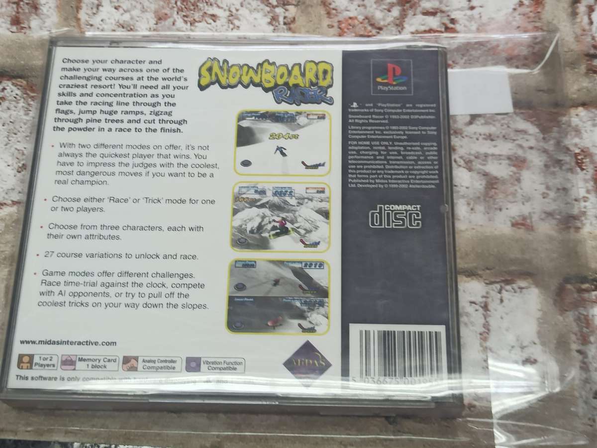 Snowboard Racer : PS1 PAL