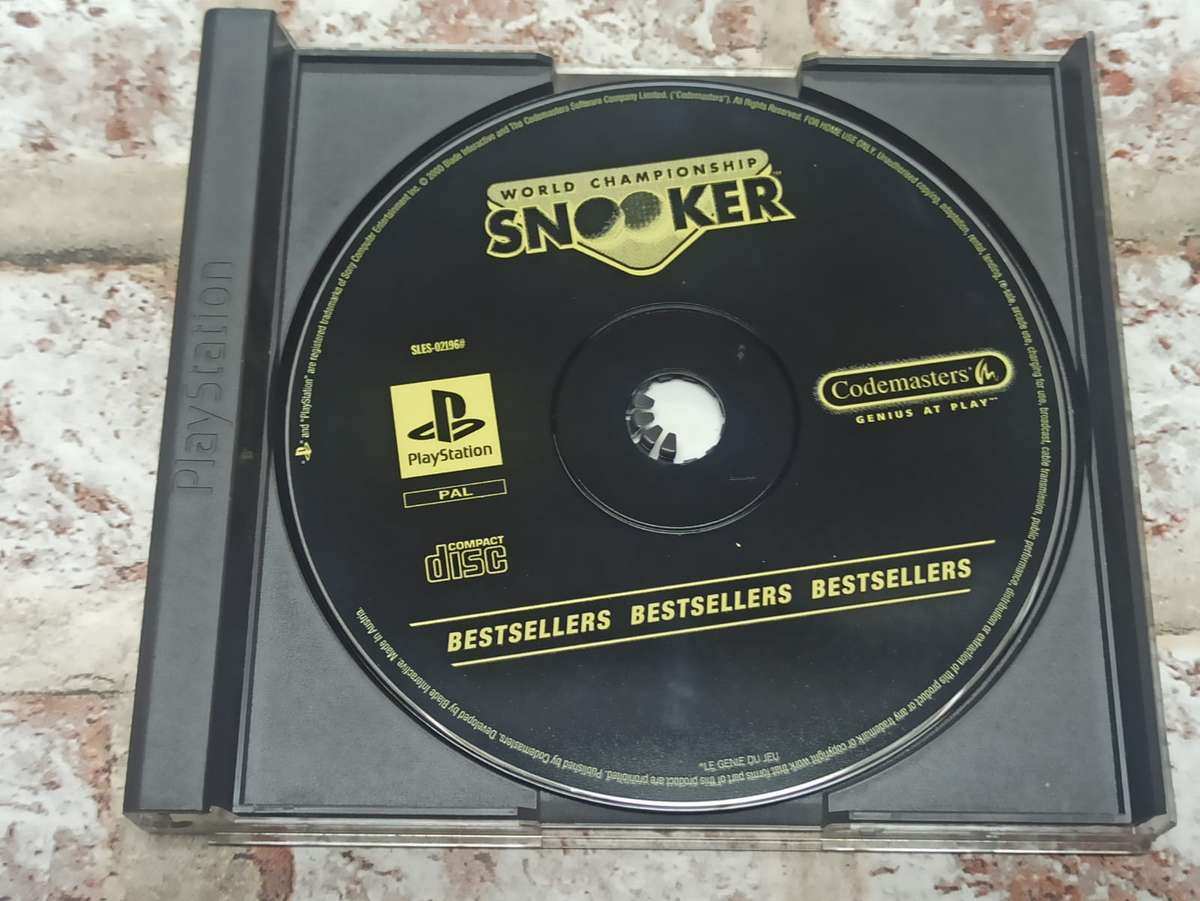 World Championship Snooker : PS1 PAL (Pre-owned)