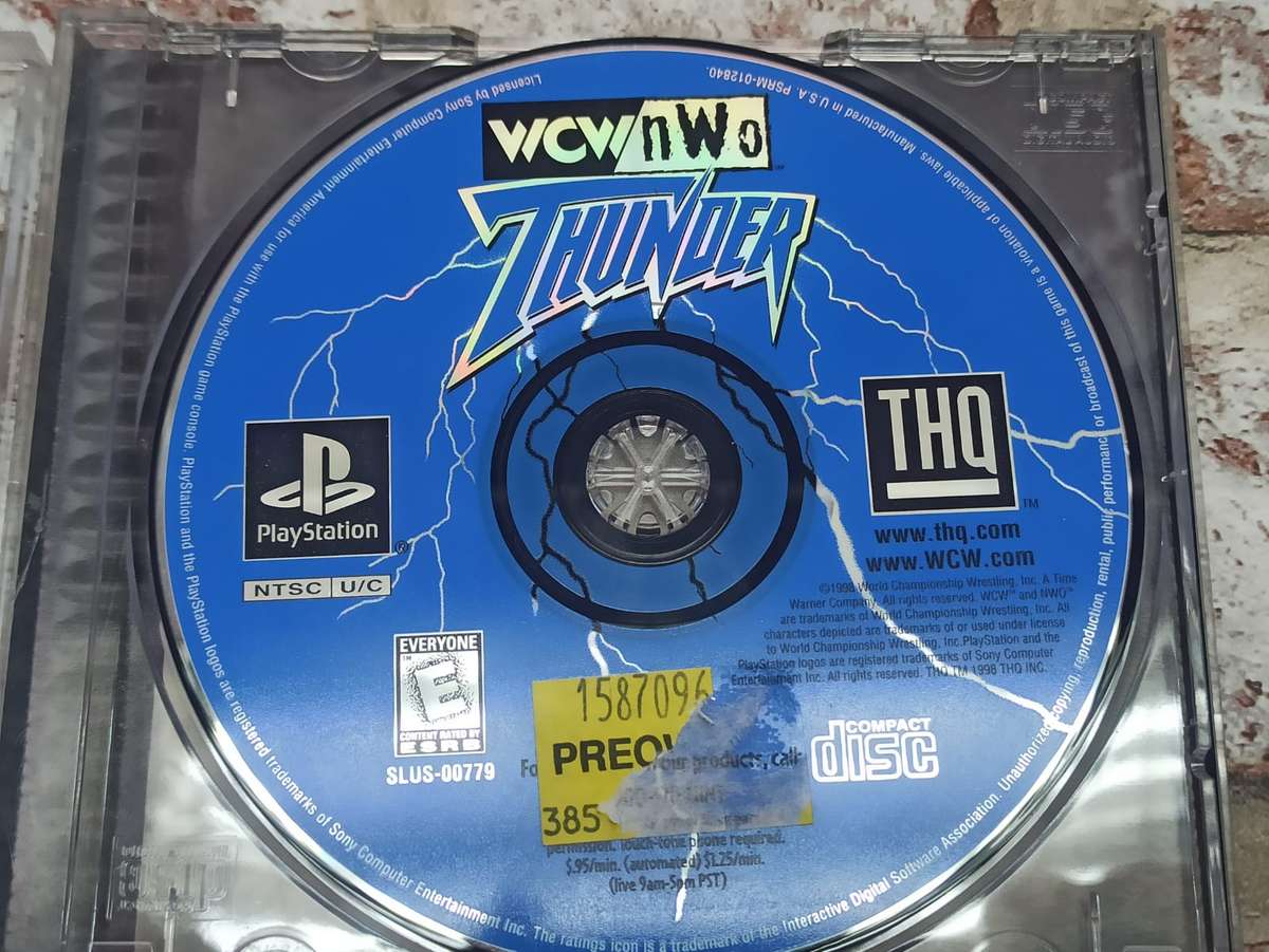 WCW/NWO Thunder : PS1 NTSC (Pre-owned)