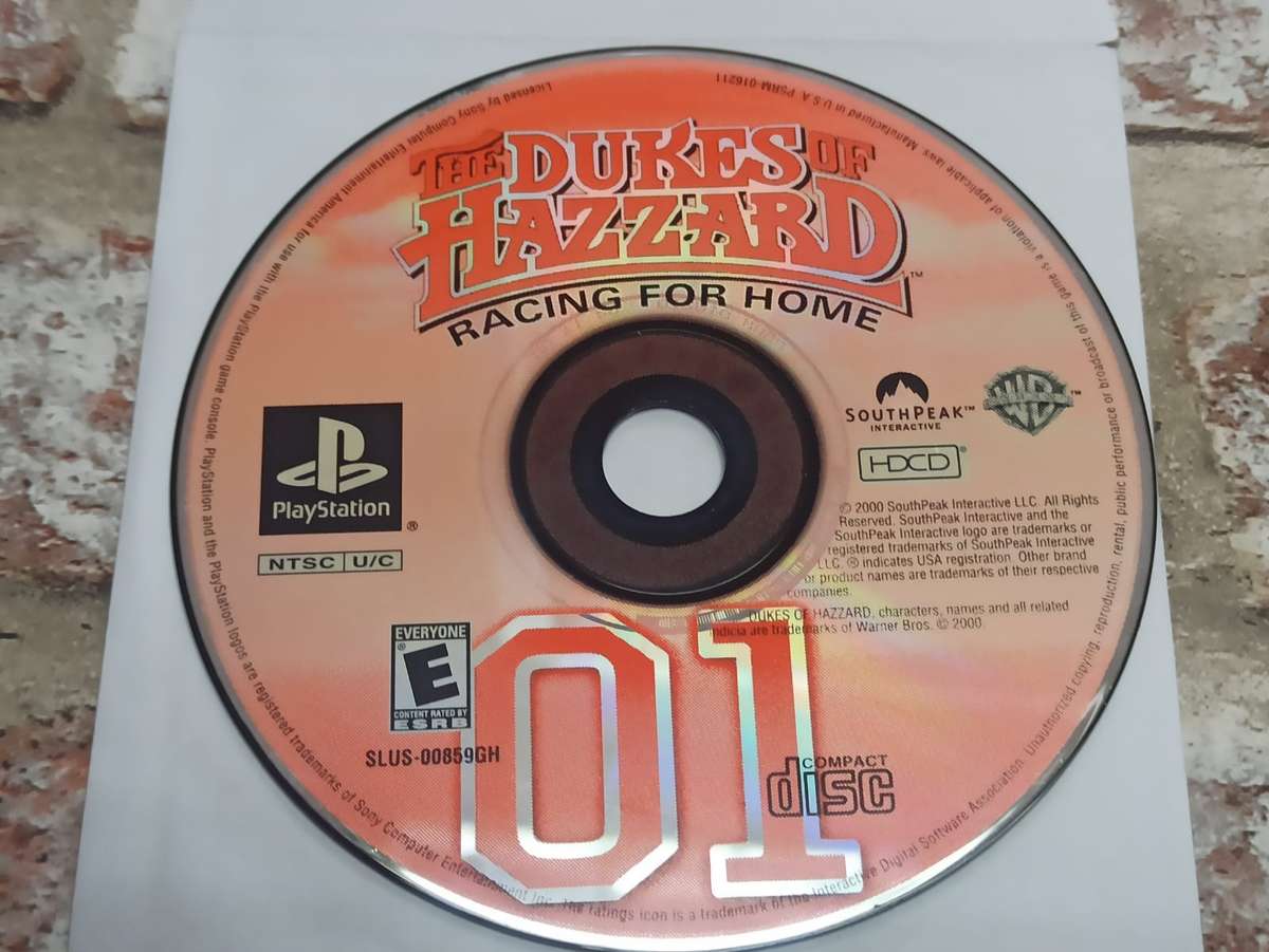 The Dukes of Hazzard Racing for Home : PS1 NTSC (Pre-owned)