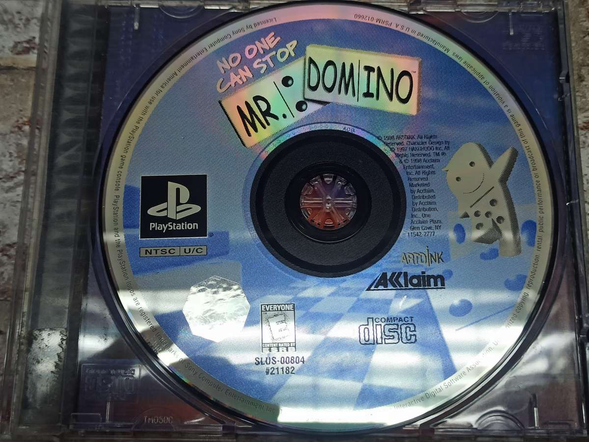 No One Can Stop Mr. Domino : PS1 NTSC