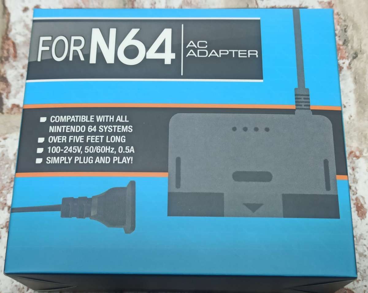 Nintendo N64 AC Adapter : N64 (New)