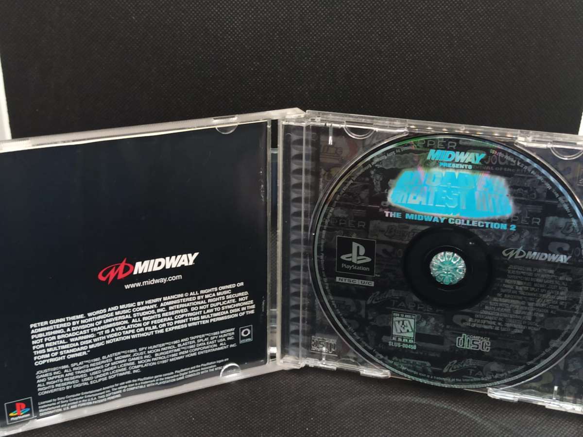 Arcade's Greatest Hits - The Midway Collection 2 : PS1 NTSC