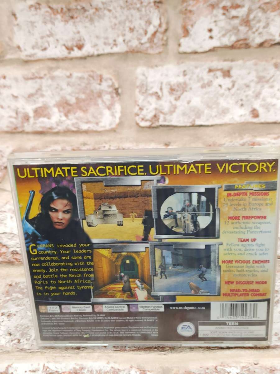 Medal of Honor Underground : PS1 NTSC