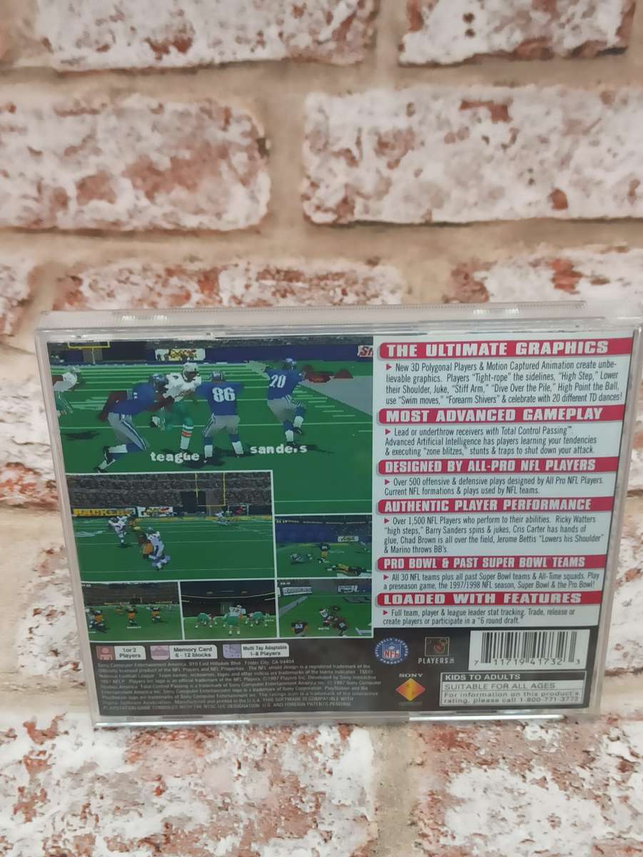 NFL Game Day '98 : PS1 NTSC