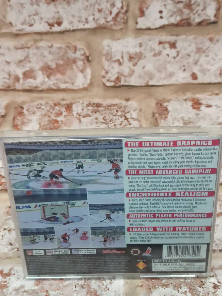 NHL Face Off '98 : PS1 NTSC