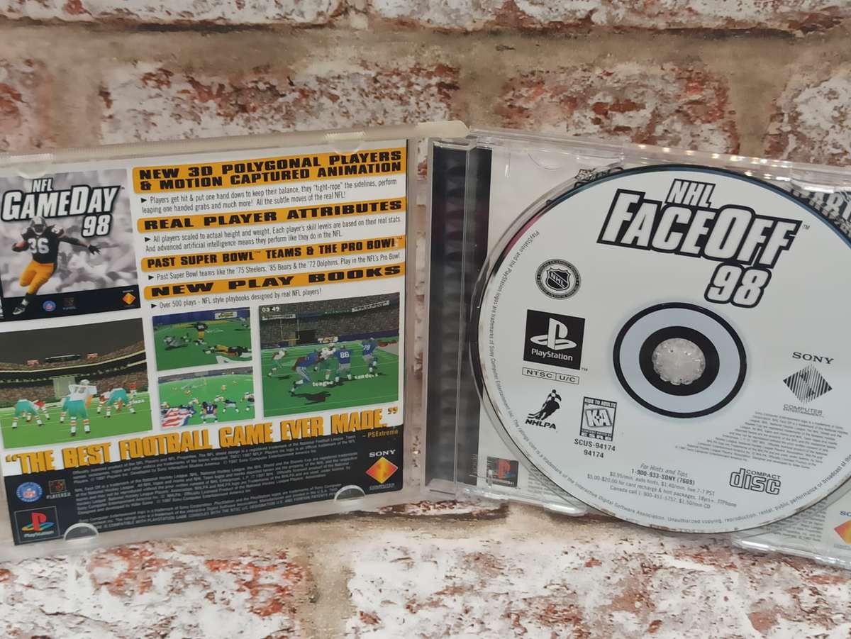 NHL Face Off '98 : PS1 NTSC