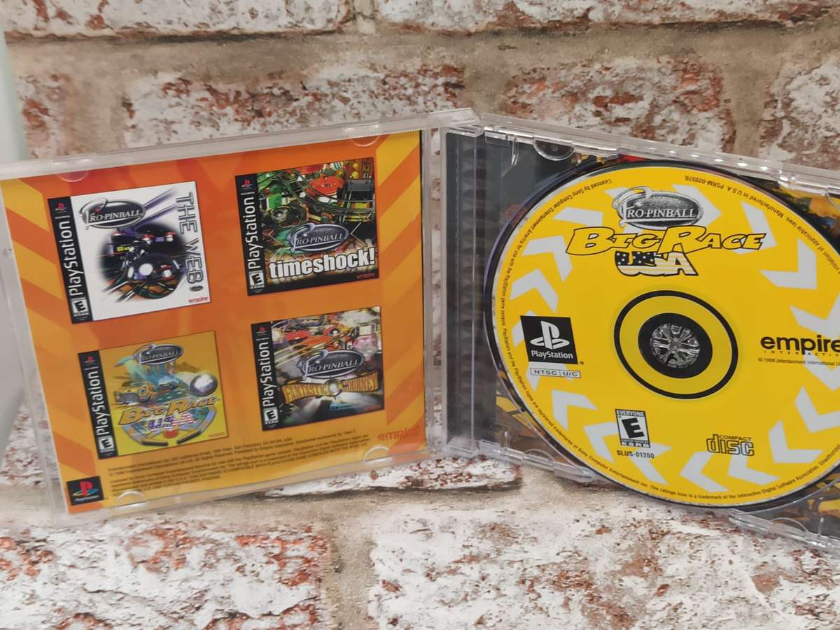 Pro Pinball Big Race USA : PS1 NTSC