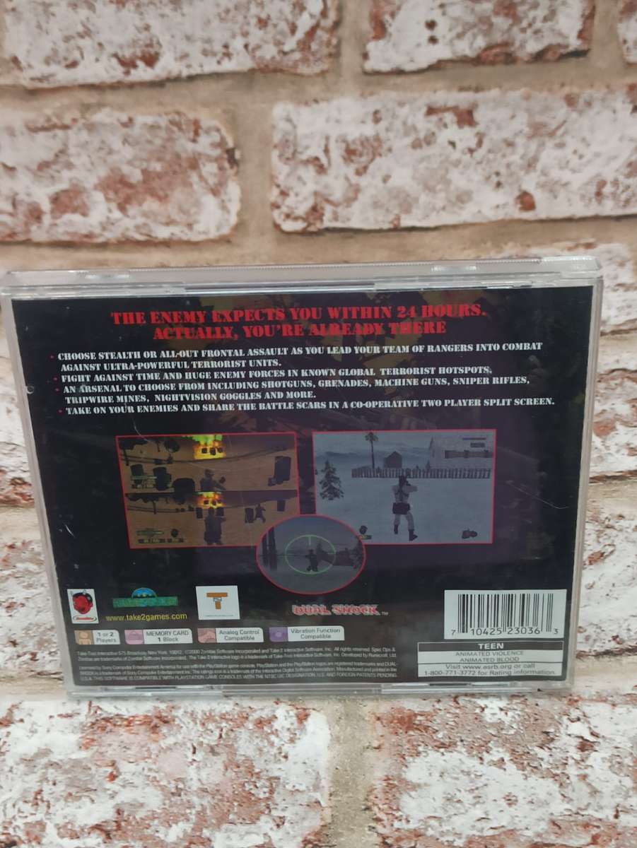 Spec Ops - Stealth Patrol : PS1 NTSC