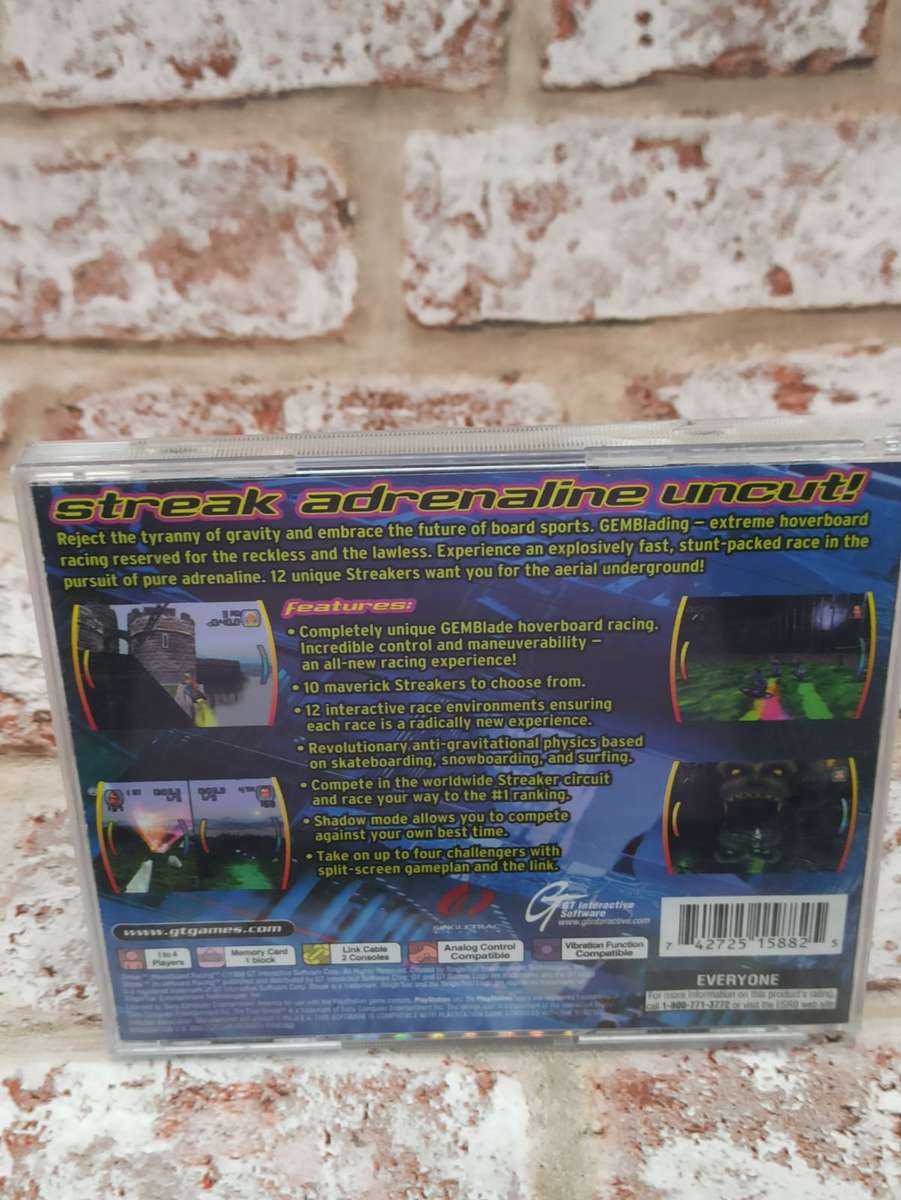Streak Hoverboard Racing : PS1 NTSC
