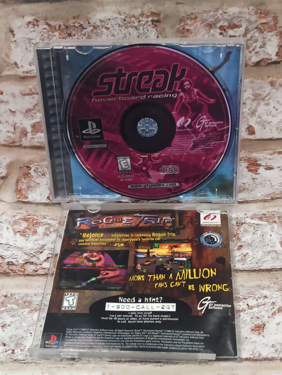 Streak Hoverboard Racing : PS1 NTSC