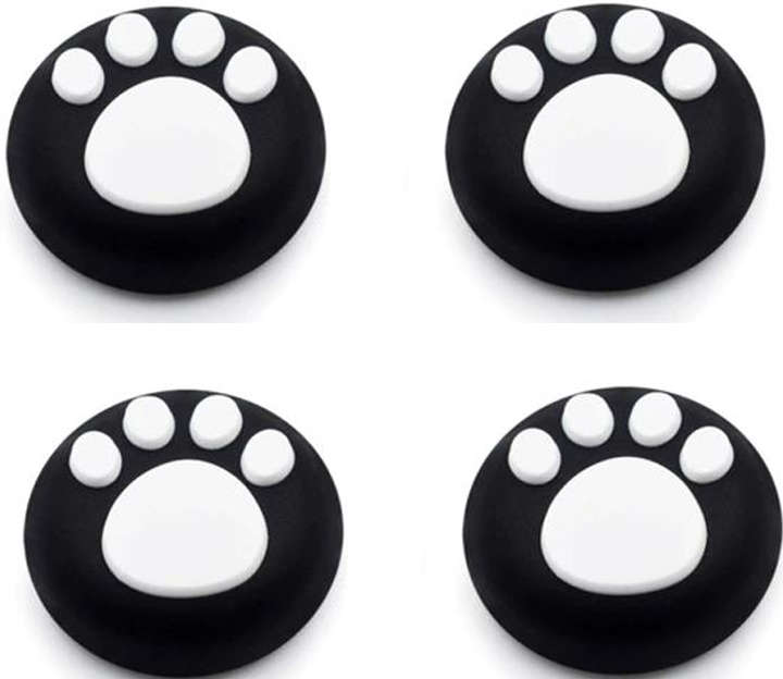 Thumb Grip Packs Cat Paws White : PS4/Xbox One (New)