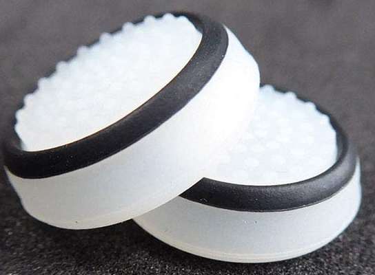 Thumb Grips White/Black : PS4/Xbox One (New)
