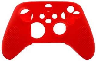 Xbox One Silicone Control Skin Red : Xbox One/Series S/X (New)