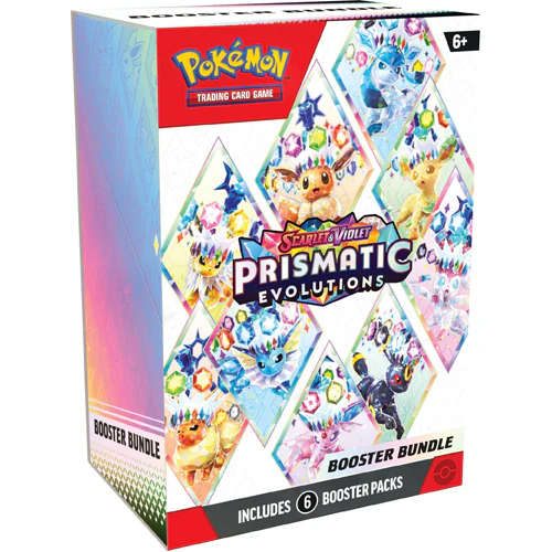 Pokemon: Scarlet & Violet Prismatic Evolutions: Booster Bundle