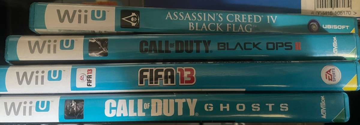 Wii U game bundle x 4 ()