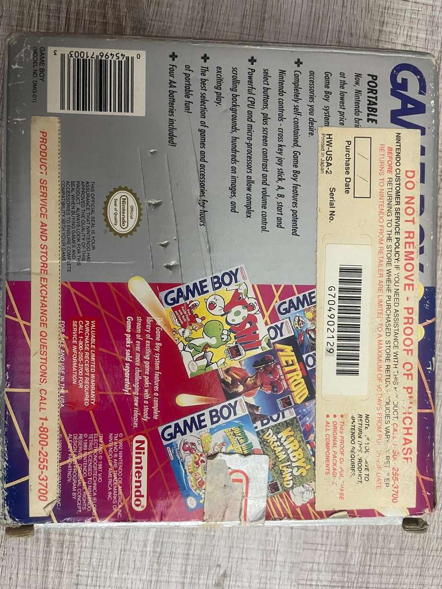 Nintendo Gameboy DMG Console Boxed ()