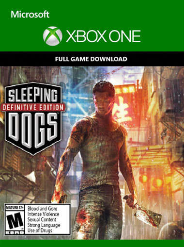 Sleeping Dogs: Definitive Edition for Xbox One (Digital Code) - FREE Same-Day E-mail Delivery
