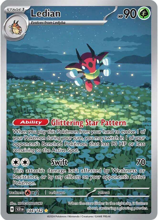 Ledian 144/142 - Pokemon Stellar Crown