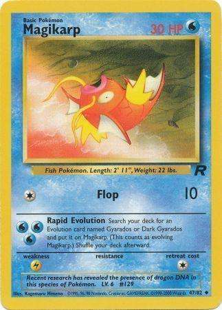Magikarp 47/82  Pokemon Team Rocket (LP)