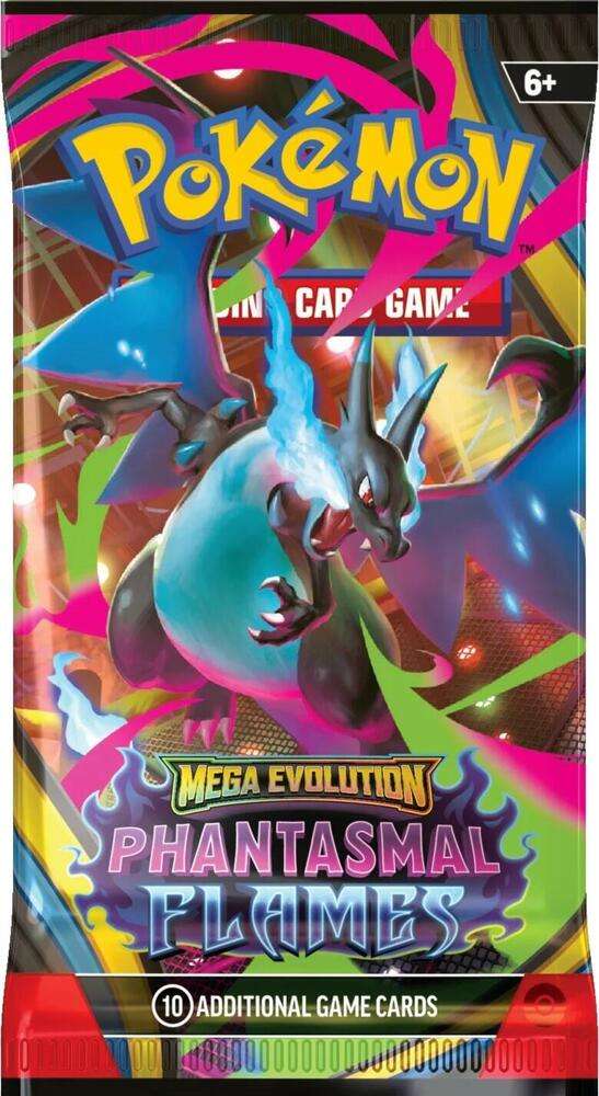 Pokemon Phantasmal Flames -  Booster Pack