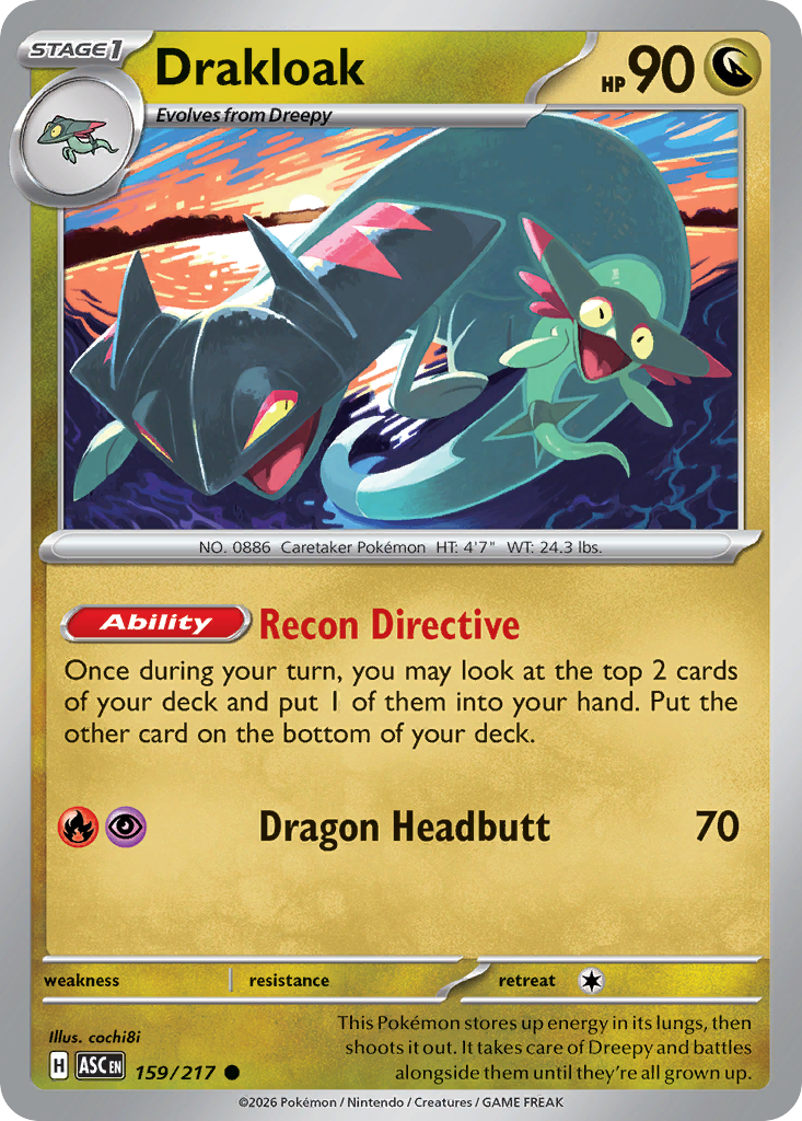 Drakloak 159/217 - Ascended Heroes