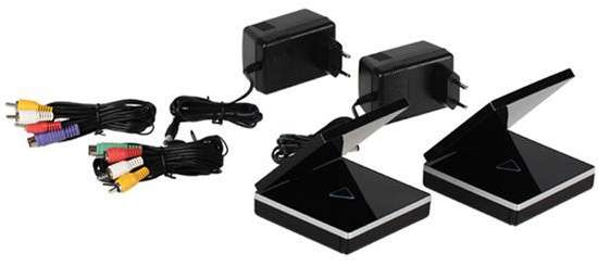 Wireless RCA Audio/Video (A/V) Transmitter + Receiver KIT (DSTV, TV, Audio & Video) - 5.8GHz - 888g