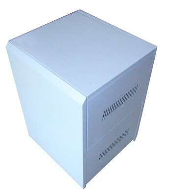 C8 Steel Battery Cabinet - Holds 8x 100Ah batteries (incl circuit breaker)