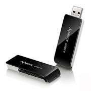 Apacer AP32GAH350B-1 AH350 32GB USB 3.0 Flash Drive - Black - Apacer