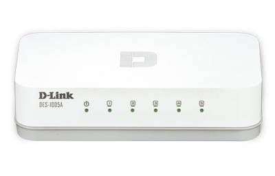 D-Link DES-1005AE 5 Port 10/100 Ethernet Desktop Switch - D-Link
