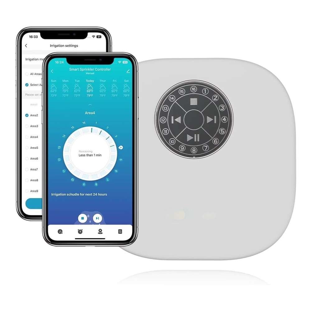 Smart Sprinkler Controller Pro 12-Zone WiFi Irrigation System | Smart Watering Made Easy